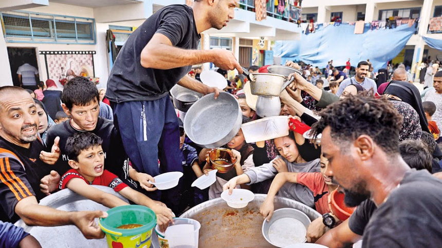 গাজায় পূর্ণ অবরোধের ৬০তম দিন, দুর্ভিক্ষের দ্বারপ্রান্তে ফিলিস্তিনিরা
